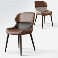 Chaises de salle à manger en cuir modernes très vendues pour hôtels, restaurants haut de gamme, avec dossiers, chaises de salle à manger simples pour la maison, durables et écologiques
