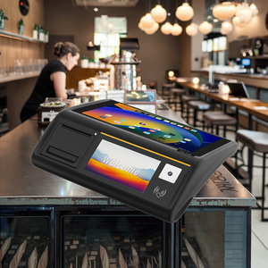 Caja Registradora de escritorio POS todo en uno <span class=keywords><strong>Android</strong></span> de 10,1 pulgadas, sistema de pago de pedidos táctiles para tiendas de comestibles, librerías - Product Image 6