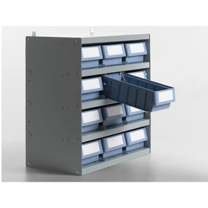 Fami Estantería de pared modular de 496x304x546mm con 5 estantes y 16 cajones RK Box Classic - Product Image 4