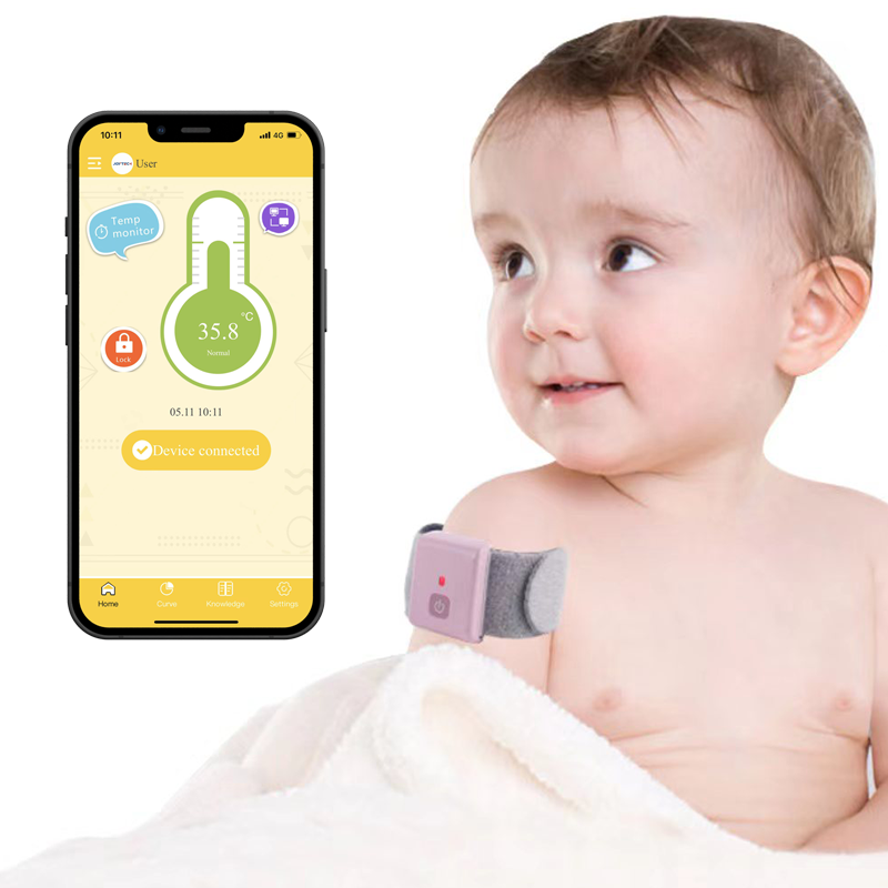 lilibae baby temperature tracking