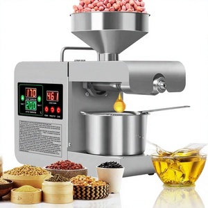 New Model Mini Household 304 Stainless Steel <b>Oil</b> <b>Press</b> <b>Machine</b> with Engine Kuyi Sunflower <b>Oil</b> Maker Home Use Farms Food Shops - Product Image 1