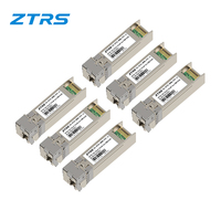 Module optique ZTRS 25G CWDM BIDI SFP28 10 km 1291 nm/1351 nm, paire de longueurs d'onde, fibre unique pour réseaux d'accès WDM multicanal