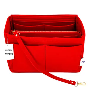 Women Clear Removable Handbag Organizer Insert Cosmetic Bag-in-Bag Tidy  Travel