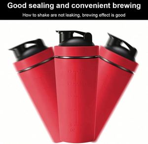 Nueva Taza de Agua de Acero Inoxidable con Escala, Botella de Agua Deportiva Portátil para Exteriores, Vaso para Batidos de Proteínas con Logotipo Personalizado - Product Image 5