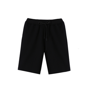 All'ingrosso nuovi <span class=keywords><strong>pantaloncini</strong></span> da uomo corti alla moda con logo personalizzato <span class=keywords><strong>pantaloncini</strong></span> di <span class=keywords><strong>cotone</strong></span> nero - Product Image 1