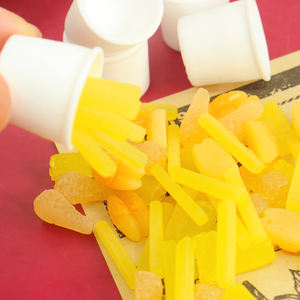 Pollo frito de maíz en miniatura y dijes de resina de cubo para DIY scrapbooking joyería hacer casa de muñecas comida de simulación - Product Image 4