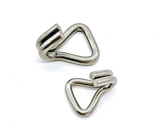 Gancio per cinghia a cricchetto in acciaio inossidabile doppio gancio a <span class=keywords><strong>J</strong></span> per cinghia a cricchetto per controllo del carico 2 pollici (50mm) - Product Image 2