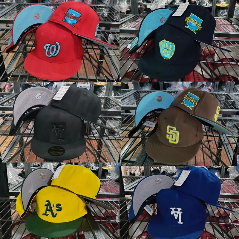 Gorras를위한 도매 새로운 최고 품질 2A 야구 모자 원래 자수 스냅 백 모자 스포츠 적합 모자
