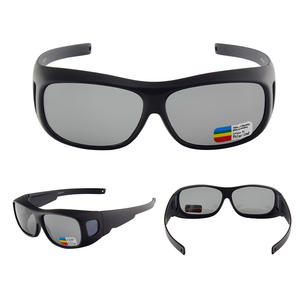Lunettes de soleil polarisées unisexes Xq-Hd Dy-038 avec protection UV à 100 % pour la pêche, la conduite et la protection solaire, monture noire, verres TAC - Product Image 4