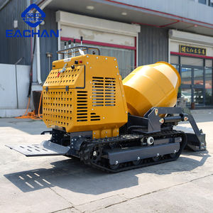 Tangki Pengaduk Mini Crawler Efisiensi Tinggi untuk Proyek Bangunan Hunian, Tangki Pengaduk Beton Diesel Hidrolik Penuh - Product Image 5