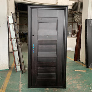 Puertas Residenciales de Acero TECHTOP, Opciones Elegantes y Seguras para Hogares, Diseño Anti-Robo, Características de Seguridad para Niños y Mascotas, Opciones de Color Cálido - Product Image 1