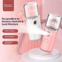 Appareil hydratant, vaporisateur facial à nano-brume, appareil de beauté à brume froide, humidificateur, appareil portable rechargeable pour usage domestique, mini-vaporisateur facial