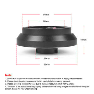 Adaptateur de connecteur de base de volant de voiture Mitsubishi Eclipse Lancer 3000GT - Product Image 5