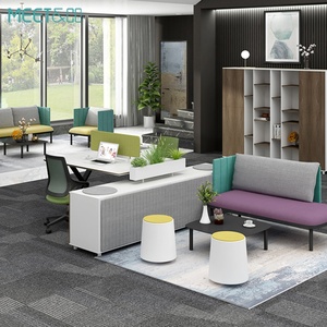 Factory Direct Sale Open Office Furniture Modular Partition Tables <b>Desk</b> Office Cubicle Workstations for 2,4,6,8 Person - Product Image 3