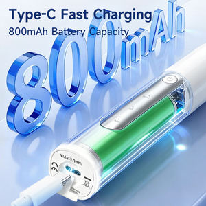 Spazzolino Elettrico Ricaricabile Personalizzato LED IPX7 Impermeabile 3 Modalità di Rotazione 600mAh Sonico Rotante per Uso Quotidiano e Viaggio - Product Image 5