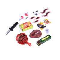 Jour des Fous, Fête Farceuse, Blague Amusante, Jouets Amusants, 16 Pièces de Faux Gaz de Crotte, Sac de Gaz de Crotte Faux, Insectes Factices, Blagues Pratiques, Jouets Farceurs pour Enfants