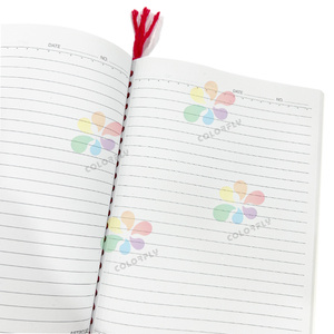 Biểu tượng tùy chỉnh A5 80 lá 10 màu sắc Philippines thị trường sợi bằng văn bản thành phần máy tính xách tay - Product Image 6