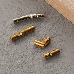 Alloy Cylinder Iron Door Hinges: New Chinese-style 5*15, 25, 30mm Hinges for Detachable Iron Doors