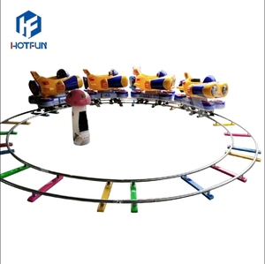 Factory Price Children's Funfair Rides Mini Track <b>Train</b> Amusement Park Ride Kids <b>Train</b> <b>for</b> <b>Sale</b> - Product Image 6