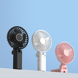 Tốt Nhất Người Bán 1200MAh Mặc Ô Có Thể Gập Lại Mini <span class=keywords><strong>Fan</strong></span> Có Thể Sạc Lại Pin <span class=keywords><strong>Powered</strong></span> Mùa Hè Làm Mát USB Mini Xách Tay <span class=keywords><strong>Fan</strong></span> - Product Image 2