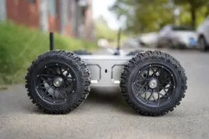 Chasis Robótico Universal con Ruedas Integradas, Batería BMS Integrada, Módulo de Potencia de 500W 24V, Motor Servo, Encoder y Componentes de Freno - Product Image 4