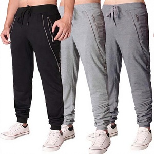 Carewear Sports High Quality New Design Men's Regular Fit Lightweight Casual Cotton Blend Drawstring Closure <b>Winter</b> <b>Trousers</b> - Product Image 1