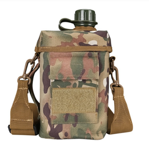 DE97 2L Housse de transport rectangulaire pour gourde de camping camouflage, capacité 2 litres, pochette pour bouteille d'eau - Product Image 3