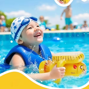 สกู๊ตเตอร์สำหรับเด็ก พกพาสะดวก น้ำหนักเบา ผลิตจากพลาสติกเป็นมิตรกับสิ่งแวดล้อม ใช้ได้ทั้งในสระน้ำและทะเล ความเร็ว 1.4 เมตร/วินาที  แรงขับเคลื่อนสูง ให้ความเร็วสูงสุด 1.5 เมตร/วินาที - Product Image 1