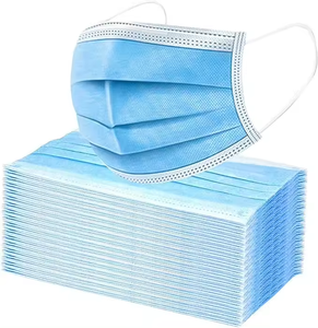 หน้ากากอนามัยทางการแพทย์แบบใช้แล้วทิ้งผ้านอนวูฟเวนสำหรับใช้ใน3Ply ออกแบบโลโก้ได้ตามต้องการ - Product Image 5