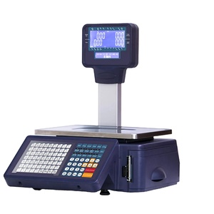 เครื่องชั่งดิจิตอล LCD แบบพิมพ์ฉลากบาร์โค้ดภาษาอาหรับ รุ่น TM-A20 สำหรับงานค้าปลีก พร้อมระบบปรับเทียบอัตโนมัติ (OEM) - Product Image 1