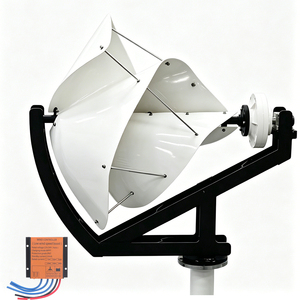 Generador Eólico Espiral Vertical de 800W 12V/24V/48V con Controlador MPPT KA200, Especificaciones Técnicas, Nombre Archimede, Rotor de 85cm - Product Image 4