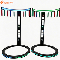 Machine de jeu d'arcade de réflexes rapides avec bâtons tombants en acier, lumières LED, prise en charge du japonais et entraînement aux sticks