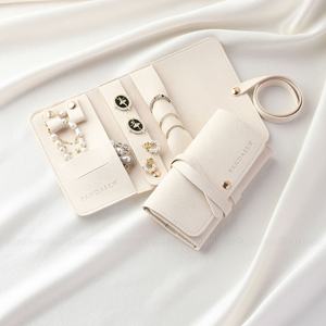 PandaSew porta gioielli da viaggio Organizer rotolo gioielli sacchetto di stoccaggio personalizzato borsa gioielli con Logo personalizzato - Product Image 1