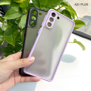 Fournisseur d'étuis de téléphone portable, coque arrière translucide <span class=keywords><strong>mate</strong></span> en TPU et PC, étui de téléphone pour Samsung Galaxy S20 Plus S21 A20 A21 A51 - Product Image 2