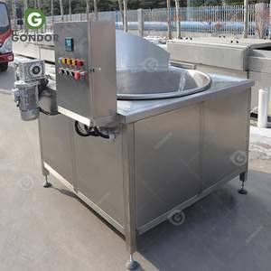 Freidora Industrial Automática Grande para Chips de Plátano, Puri, Anacardos, Yuca y Cacahuates, Máquina para Freír Garri - Product Image 2