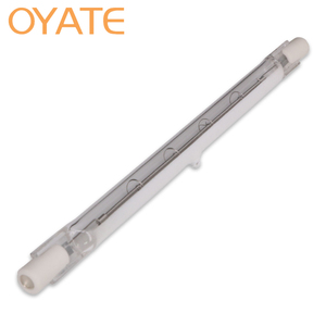 J118 R7s 220V-240V 300W Đèn <span class=keywords><strong>Halogen</strong></span> 118Mm Ống Thạch Anh Trong Suốt - Product Image 3