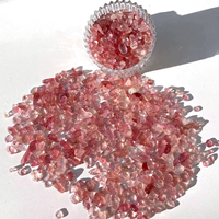 Cristaux en vrac en gros, pierres de guérison, 500g de copeaux de cristal, chakra, citrine naturelle, améthyste rose, quartz, graviers de cristal