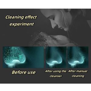 Cepillo de limpieza facial eléctrico de silicona Limpiador profundo de poros de belleza vibratorio de mano con exfoliantes Cepillo de limpieza facial - Product Image 5