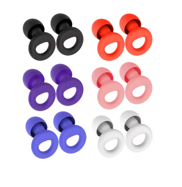 HSD JH50 Concert Ear Plugs High Fidelity Noise Cancelling Silicone Ear Plugs Reusable for Musicians and Focus Sleep