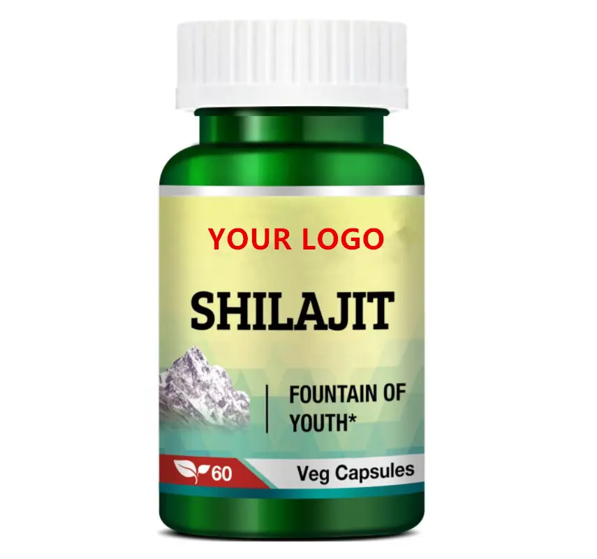 private label low moq shilajit gold capsule pure himalayan shilajit capsule
