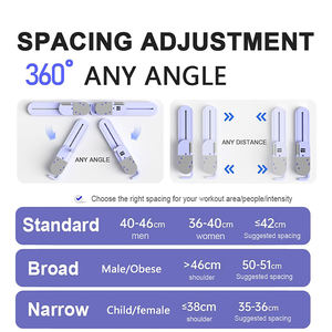 Nouveau Ab Reformer Core Training Exercise Fitness ab Roll Machine Exercice de cuisse Split Type Pilate Board avec minuterie et compteur - Product Image 5