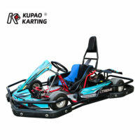 Go Kart Eléctrico para Adultos y Adolescentes, 1500W, 72V, Asiento Individual, Kart de Carreras con Derrape, 45km/h