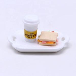 Maison de poupée Mini <span class=keywords><strong>vaisselle</strong></span> assiette accessoires miniatures assiette porte-<span class=keywords><strong>savon</strong></span> nourriture créative modèle de jeu accessoires - Product Image 3