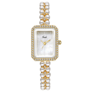 นาฬิกาข้อมือควอตซ์ผู้หญิง หน้าปัดมุก นาฬิกาข้อมือควอตซ์ของแท้ - Product Image 4