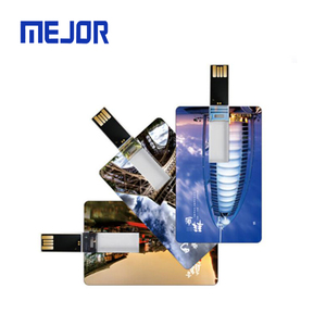 Ngân hàng khuyến mãi thẻ tín dụng OEM bút ổ đĩa 8G món quà Flash đĩa 16G xoay thẻ kinh doanh USB FlashDrive - Product Image 1
