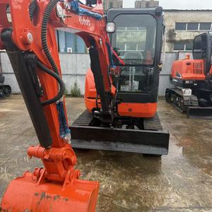 Excavatrice Kubota U27 d'occasion, micro-excavatrice de 2,7 tonnes, excavatrice pour travaux de démolition en espace restreint, à vendre à bas prix - Product Image 2