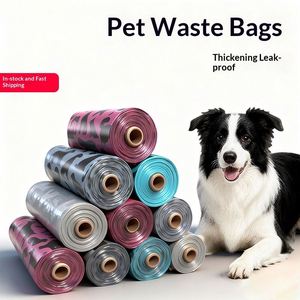 Pet Litter Bags Dog <b>Stool</b> Environmentally Friendly Degradable EPI Garbage Bags Thickened Flat-mouth No Leakage - Product Image 5