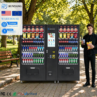 Distributeur automatique intelligent RUNYANG personnalisé pour l'extérieur, pour les en-cas, les aliments et les boissons