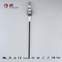 Kit d'électrodes d'allumage à étincelle en céramique isolante (95% d'alumine) pour chaudières à gaz, chauffage au gaz