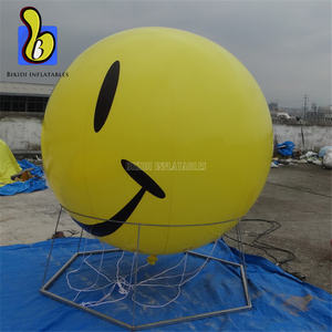 Globo de PVC con <span class=keywords><strong>esfera</strong></span> de sonrisa inflable de helio para publicidad exterior de alta calidad - Product Image 4